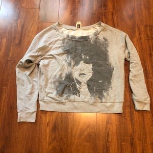 Haute Hippie off the shoulder sweater